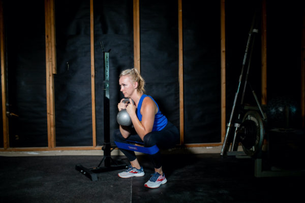 How to goblet squat by Kathryn Alexander of Alexander Training