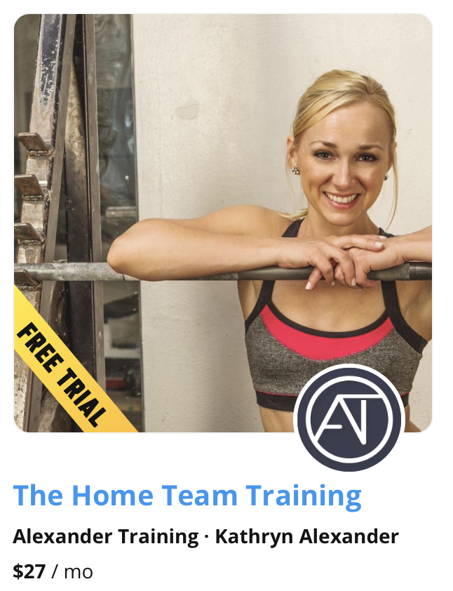 The Home Team Training program from Kathryn Alexander