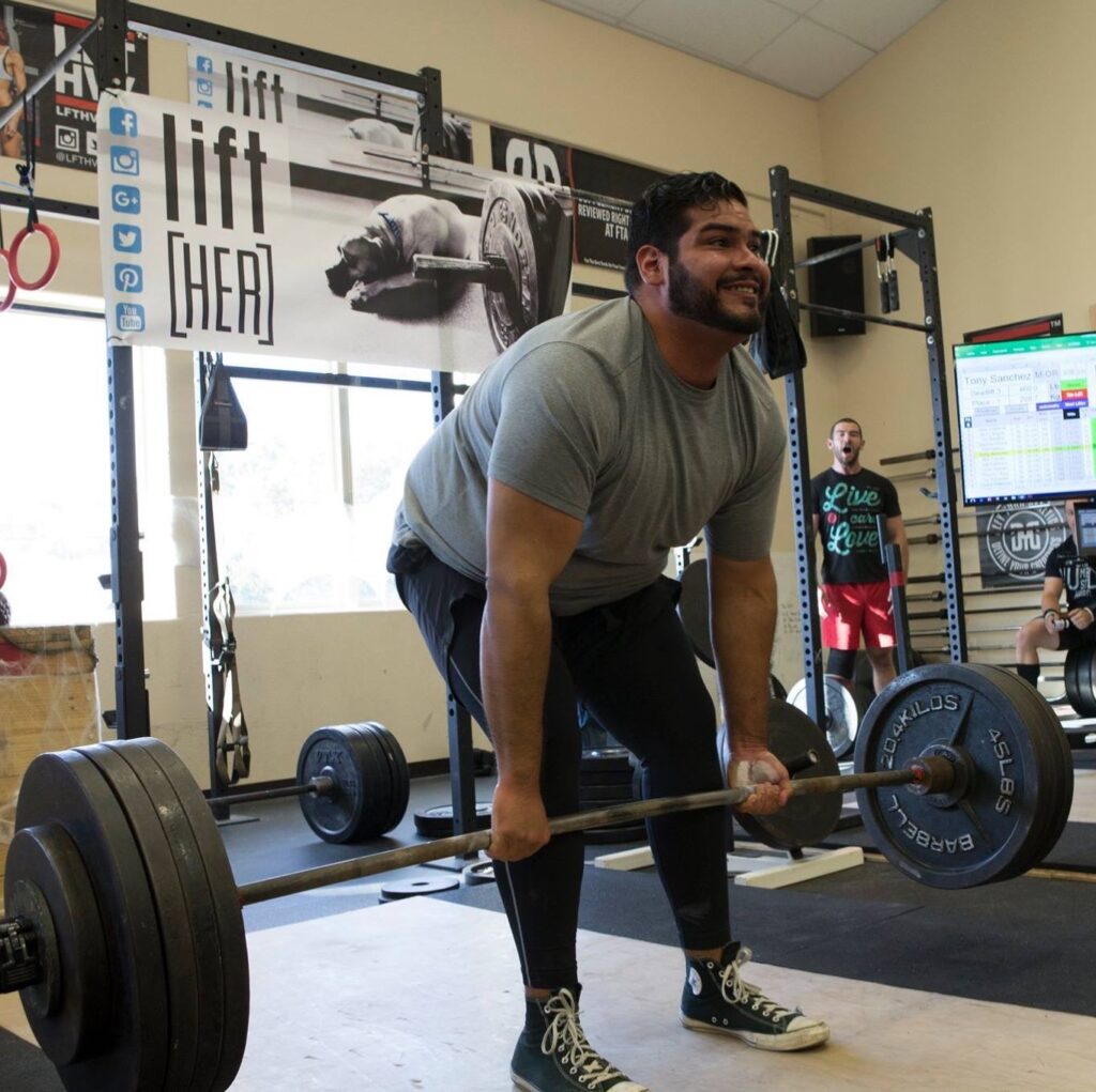 Tony deadlift