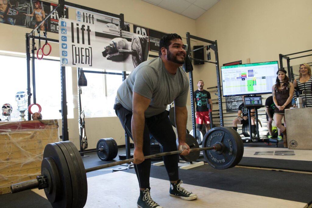 Tony's transformation yielded big weight loss and a big deadlift!