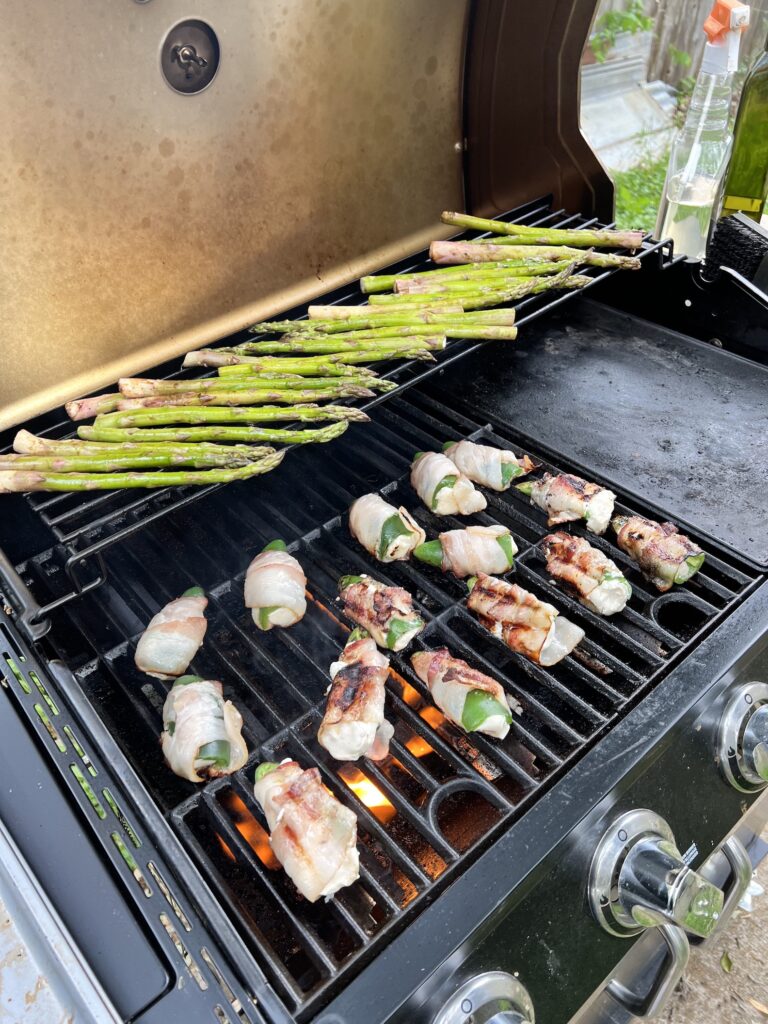 buy a grill for homemade jalapeño poppers