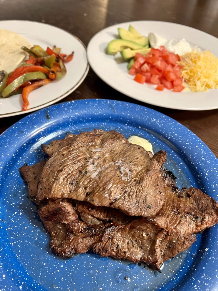 grilled venison fajitas recipe