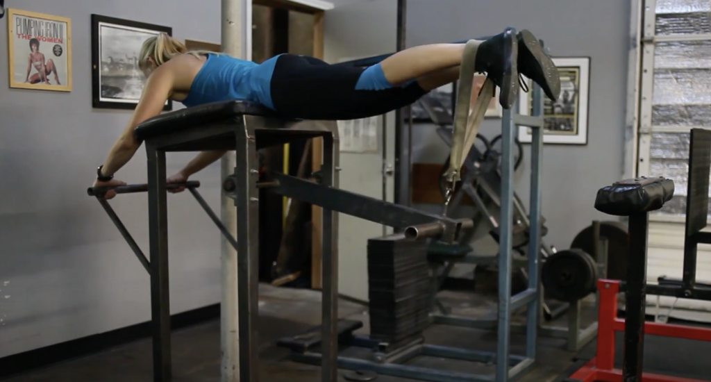 Austin personal trainer Kathryn Alexander on reverse hyperextension - exercise machine for lower back