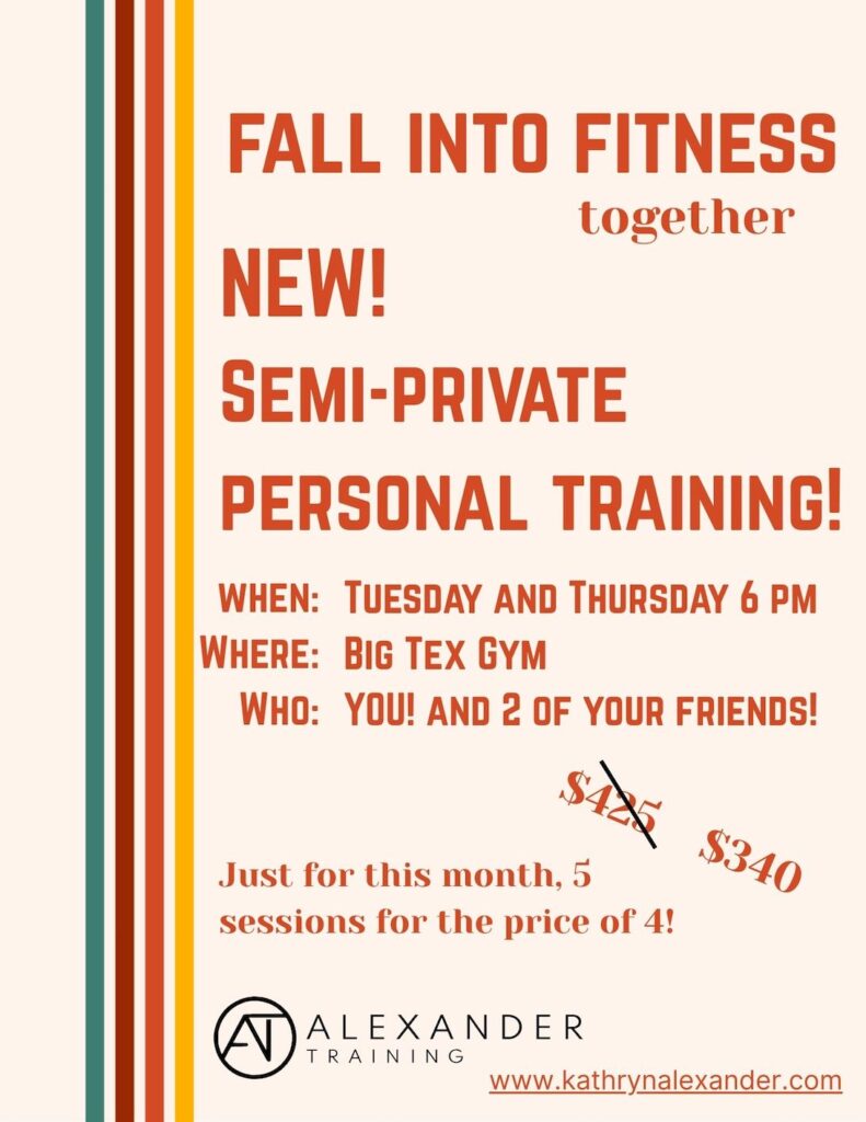 fall fitness sale