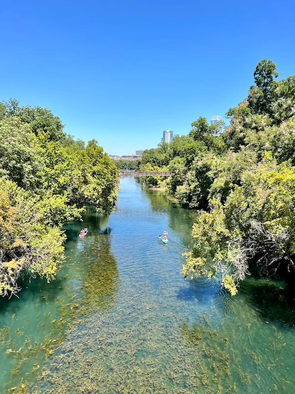 Lady Bird Lake near Zilker Park