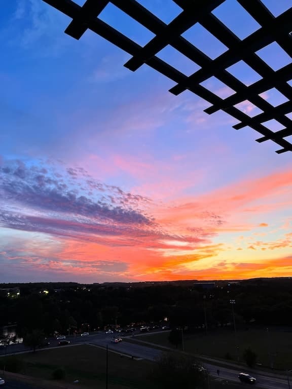 beautiful sunset Austin Texas