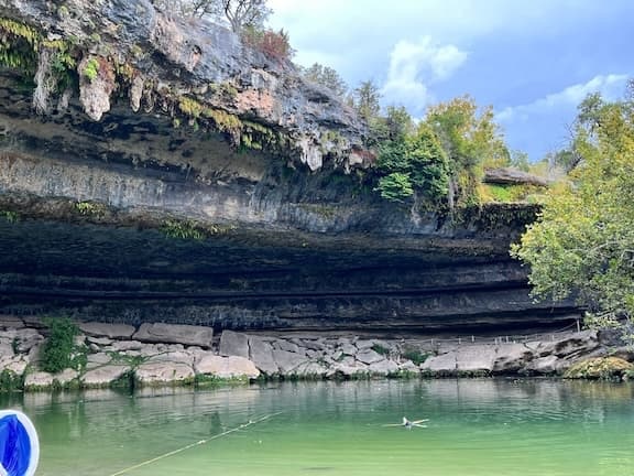 hamilton pool preserve, hill country near Austin