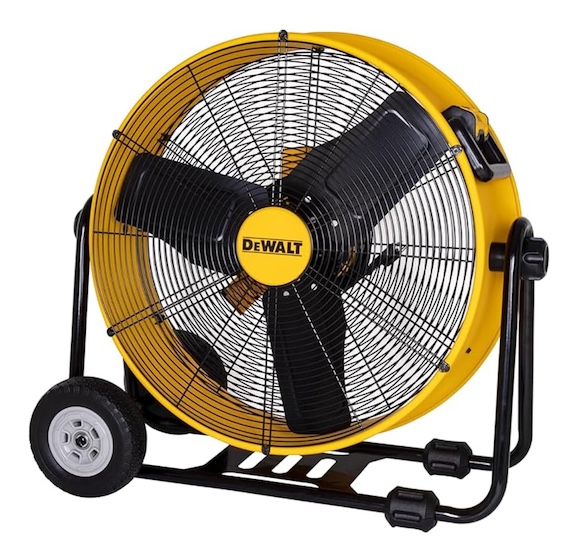 Dewalt drum fan