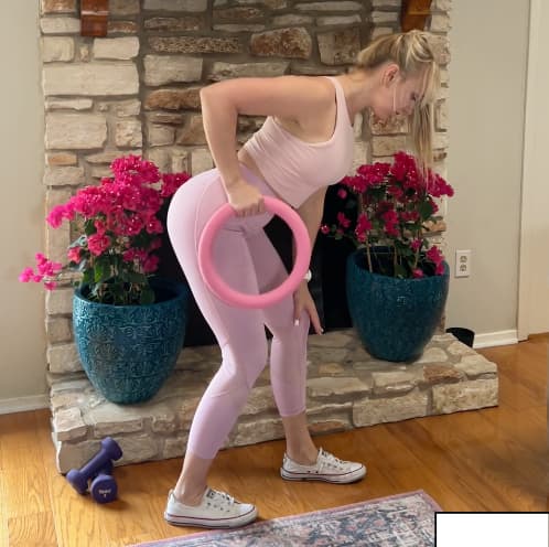 Bala power ring row; bent over row. Workout for back