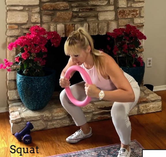 Bala ring squat